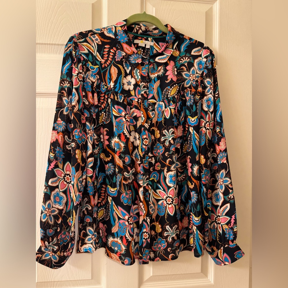 Floral Print Boden Women's Blouse size 14